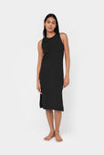 Relaxed Midi Muscle Dress