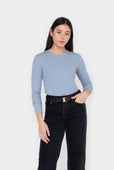 Rib Long Sleeve Crew