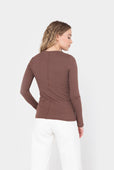 Rib Long Sleeve Crew