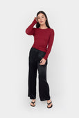 Rib Long Sleeve Crew