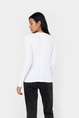 Rib Long Sleeve Crew