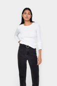 Rib Long Sleeve Crew