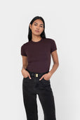 Fitted Crew Neck T-Shirt