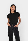 Fitted Crew Neck T-Shirt