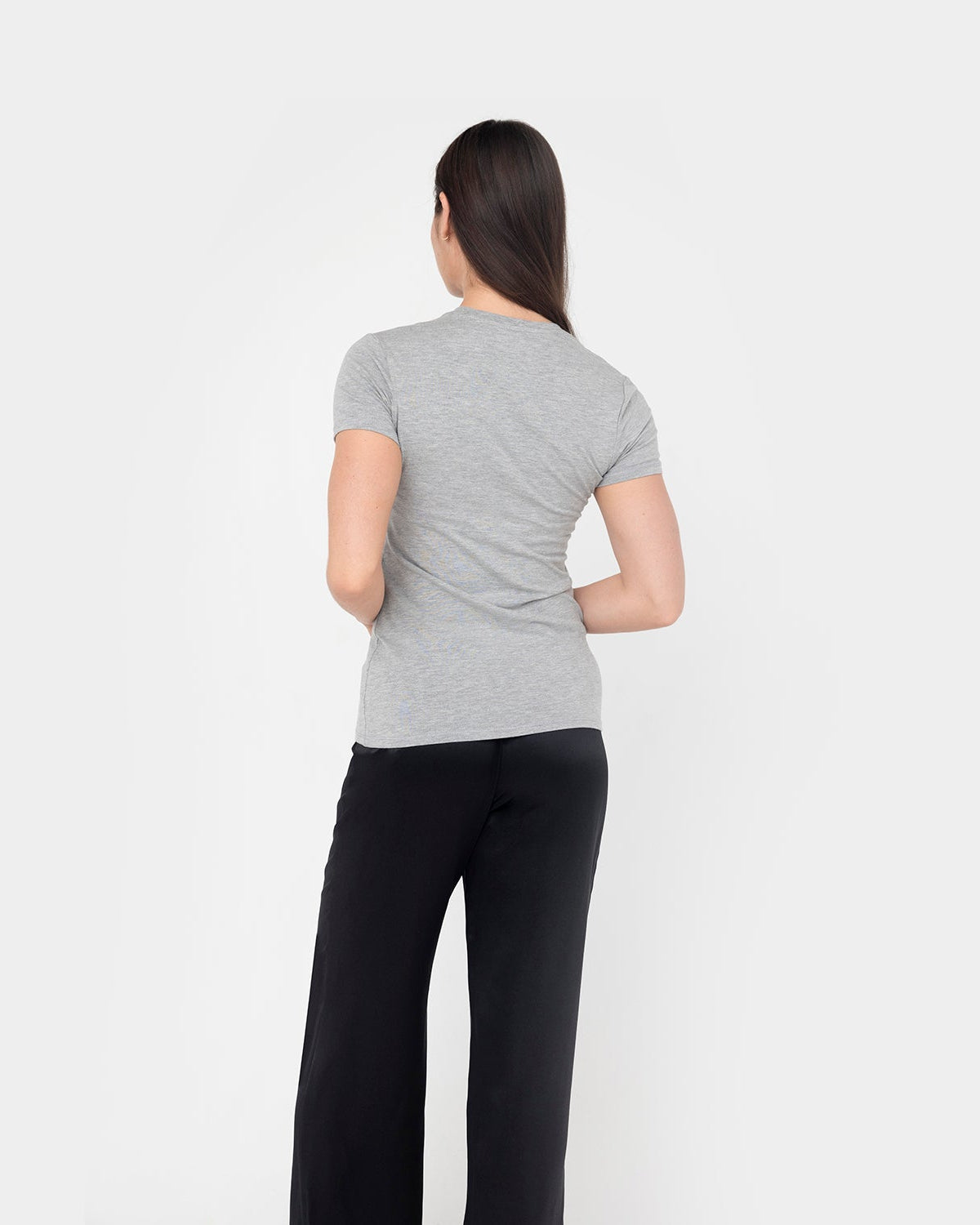 Fitted Crew Neck T-Shirt