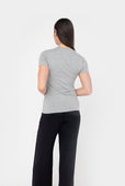 Fitted Crew Neck T-Shirt
