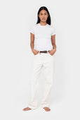 Fitted Crew Neck T-Shirt