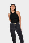 Rib Fitted Racer Tank Pack (Domino)