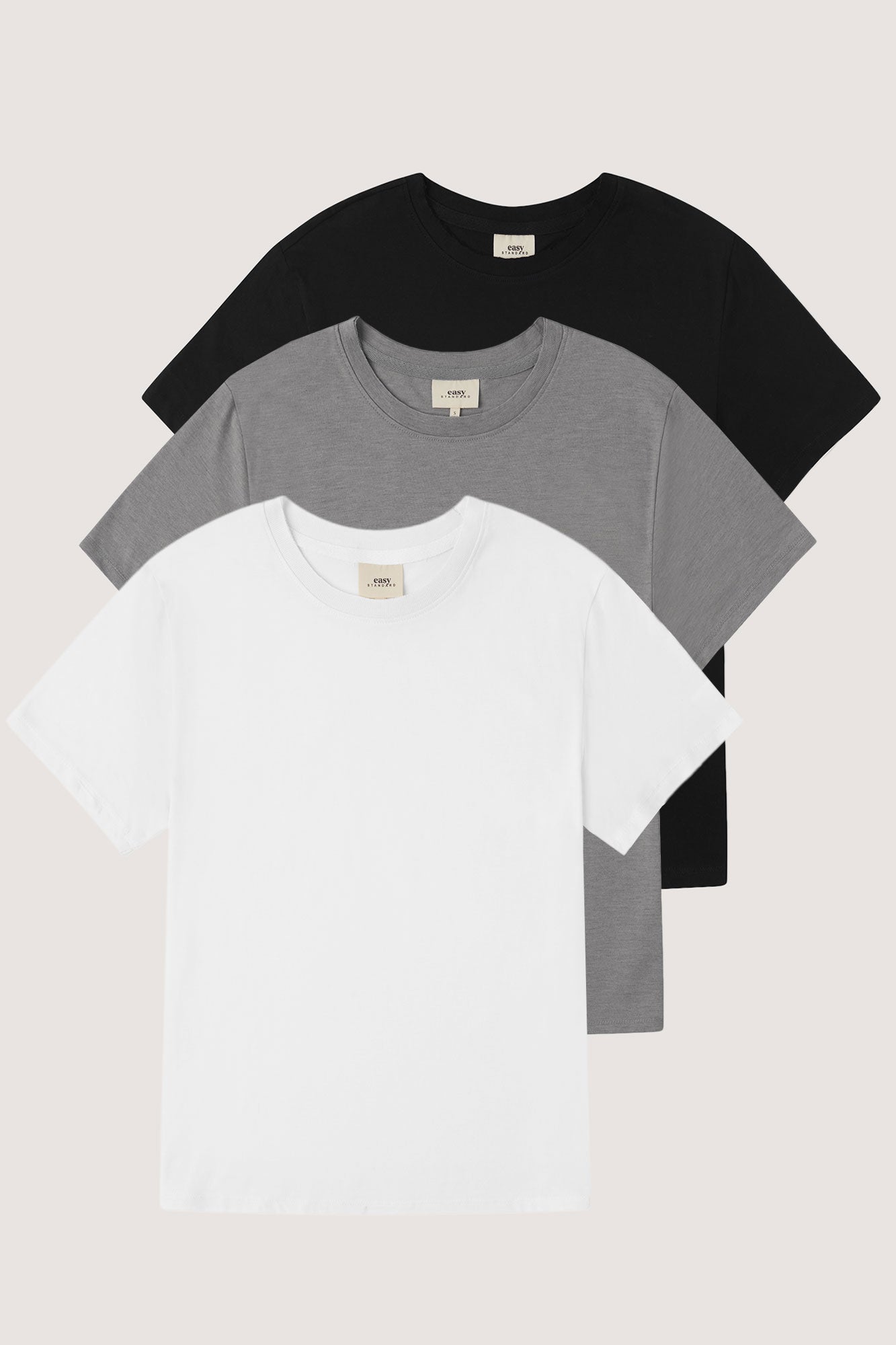 Relaxed Crew Neck T-shirt Pack (Core)