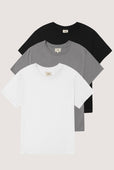 Relaxed Crew Neck T-shirt Pack (Core)